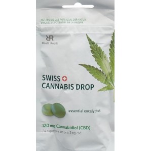 Swiss Cannabis Drop Eukalyptus 120mg CBD (24 pcs)