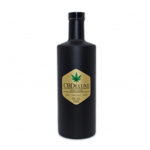CBDeluxe Liquore di canapa bottiglia nera (700ml)