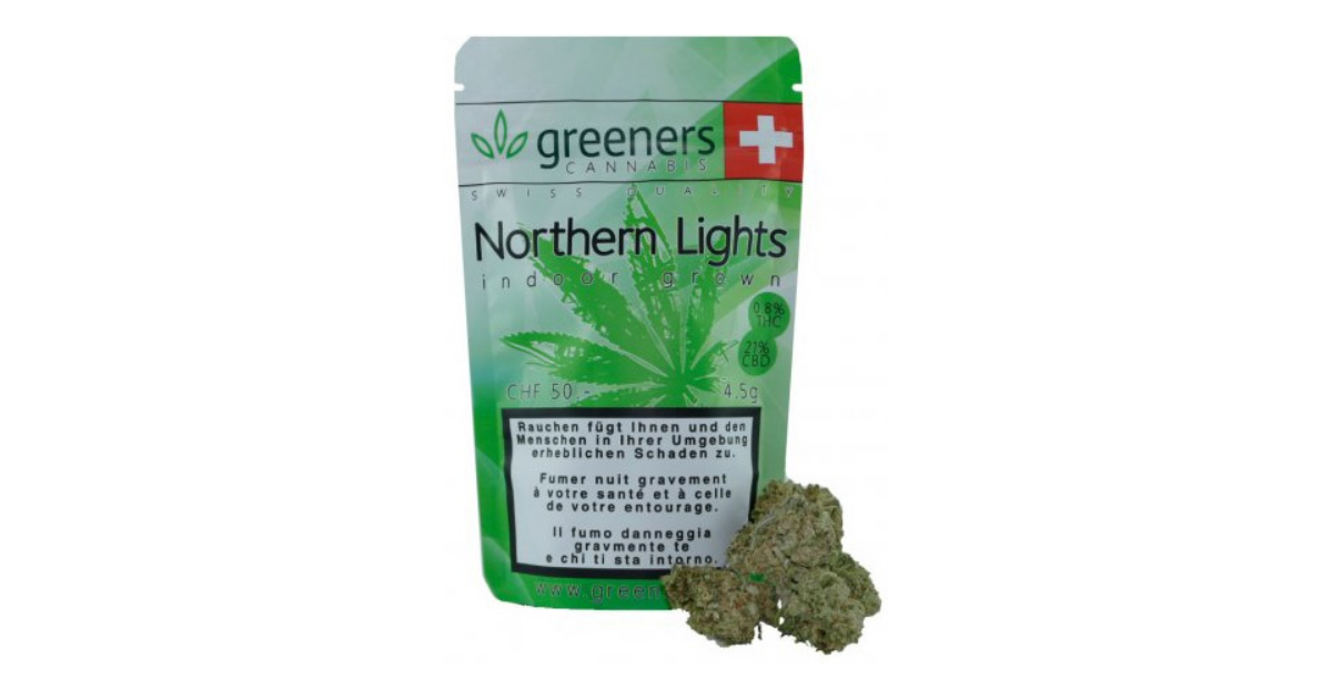 Greeners CBD – Northern Lights (4.5g) 