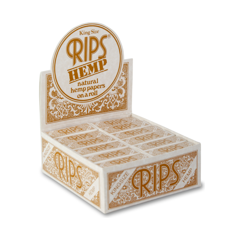 Rips Hemp King Size Rolls (24 pcs)