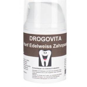 Drogovita Hanf und Edelweiss Zahnpasta (50 ml)