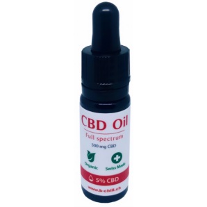 B-Chill de l'huile de CBD à spectre complet 5% (10 ml) 