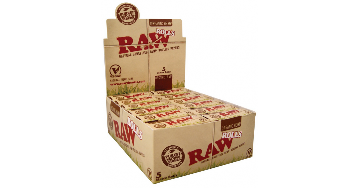 RAW Organic Hemp Rolls (24 pcs)