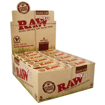 RAW Organic Hemp Rolls (24 pcs)
