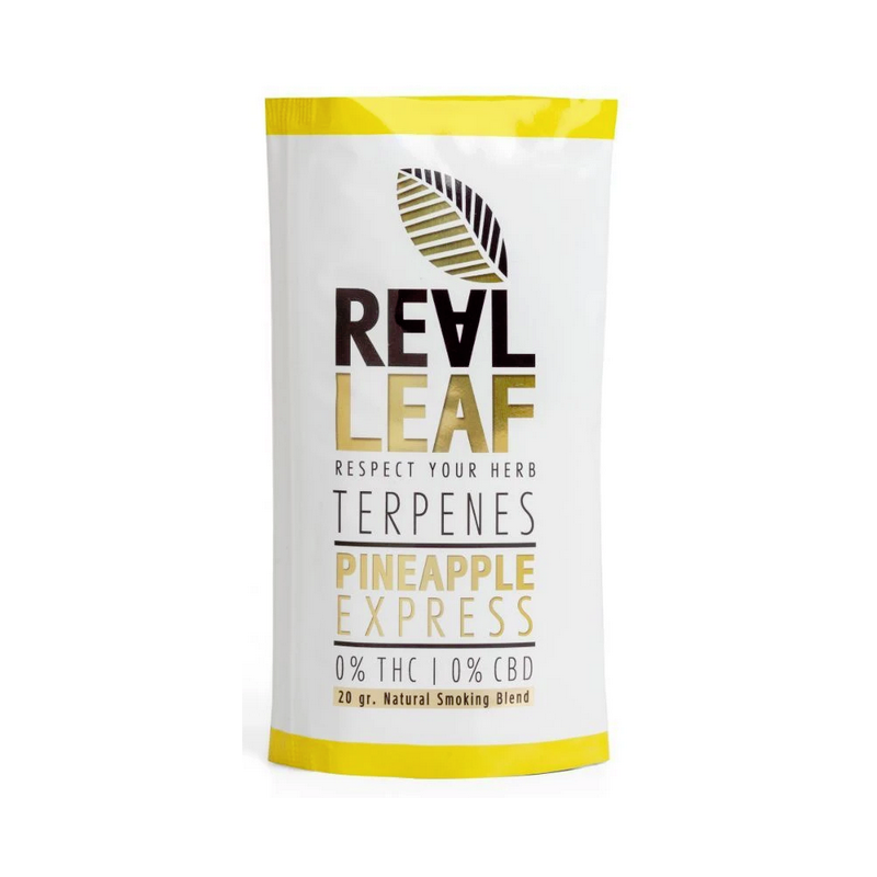 Real Leaf Tobacco substitute Pineapple Express with terpenes (20g)