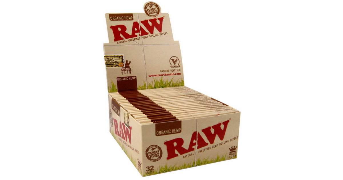RAW Organic Kingsize Slim Papers (50 Stk)