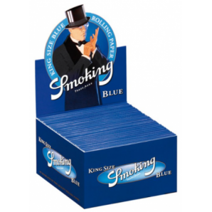 Smoking Carte King Size blu (50 pezzi)