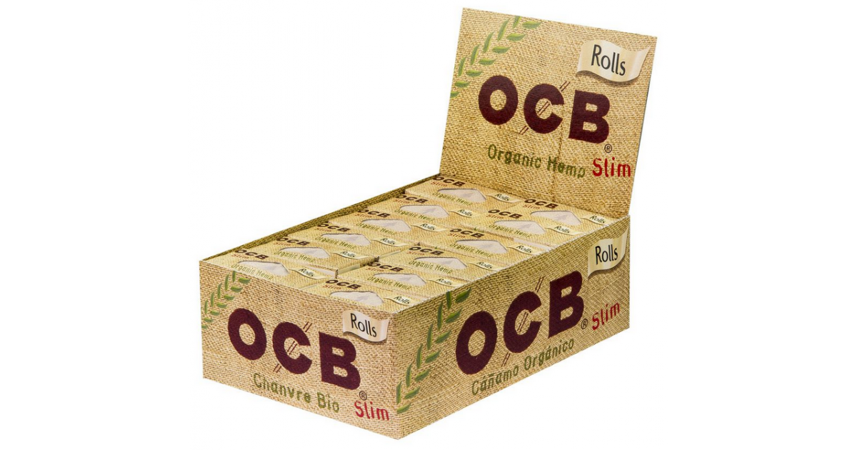OCB Organic Hemp Slim Rolls (24 pezzi)