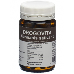 Drogovita CBD Capsules 10mg (50 pcs)