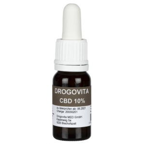 Drogovita Gouttes d'huile de CBD 10% (10ml)