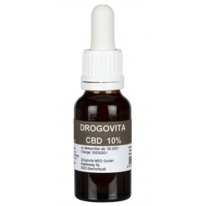 Drogovita Gouttes d'huile de CBD 10% (20ml)