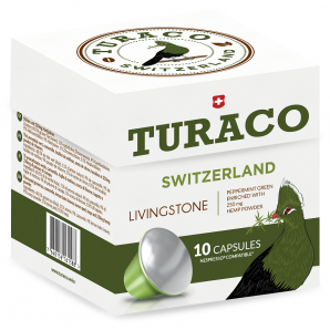 Turaco Livingstone Hemp Tea (10 capsules)