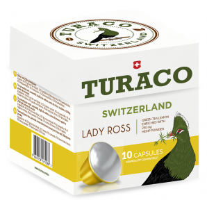 Turaco Lady Ross Hemp Tea (10 capsules)