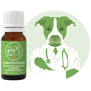 Hanfpfoten Dogs CARLO'S CHOICE CBD Öl 5% (10ml)