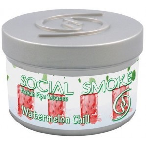 Social Smoke Tabacco per narghilè Watermelon Chill (100g)