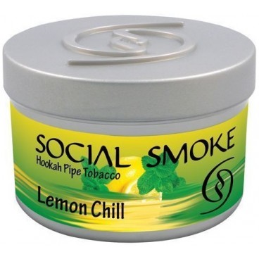 Social Smoke Tabacco per narghilè Lemon Chill (250g)