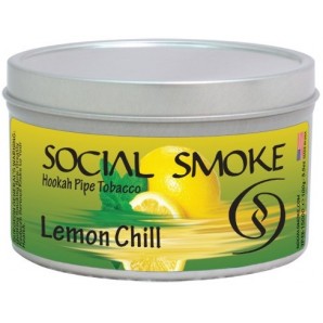 Social Smoke Tabac à narguilé Lemon Chill (100g) 