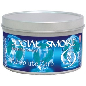 Social Smoke Absolute Zero hookah tobacco (100g)