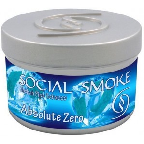 Social Smoke Tabacco per narghilè Zero Assoluto (250g)