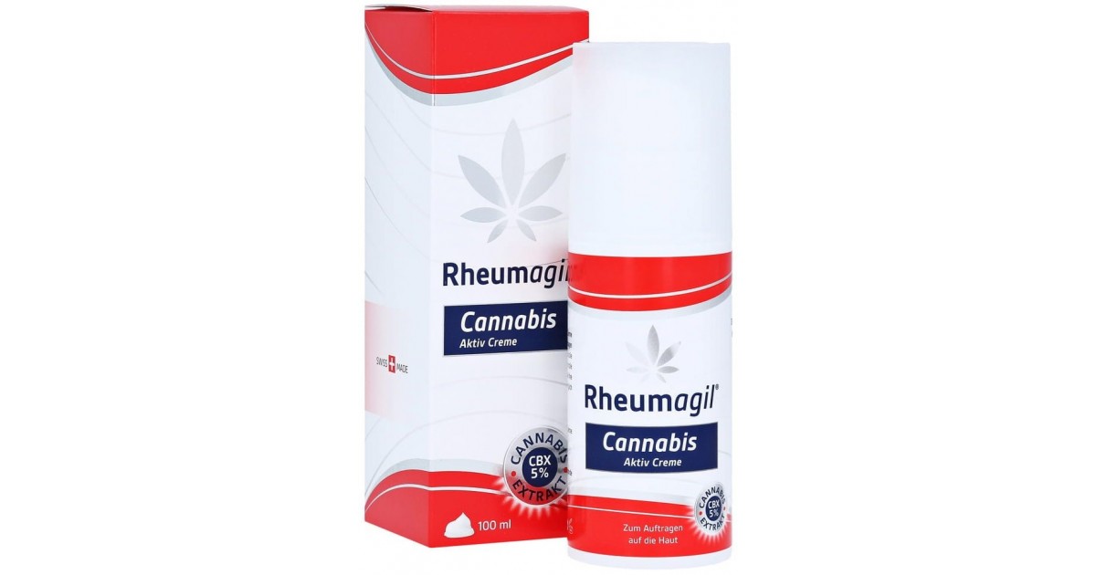 Rheumagil Crème Active au Cannabis (100ml) 