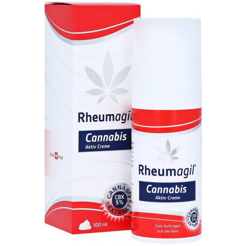 Rheumagil Crème Active au Cannabis (100ml) 