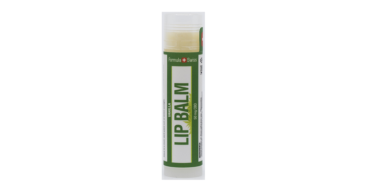 Formula Swiss Lip balm vanilla with 50mg CBD (5ml)