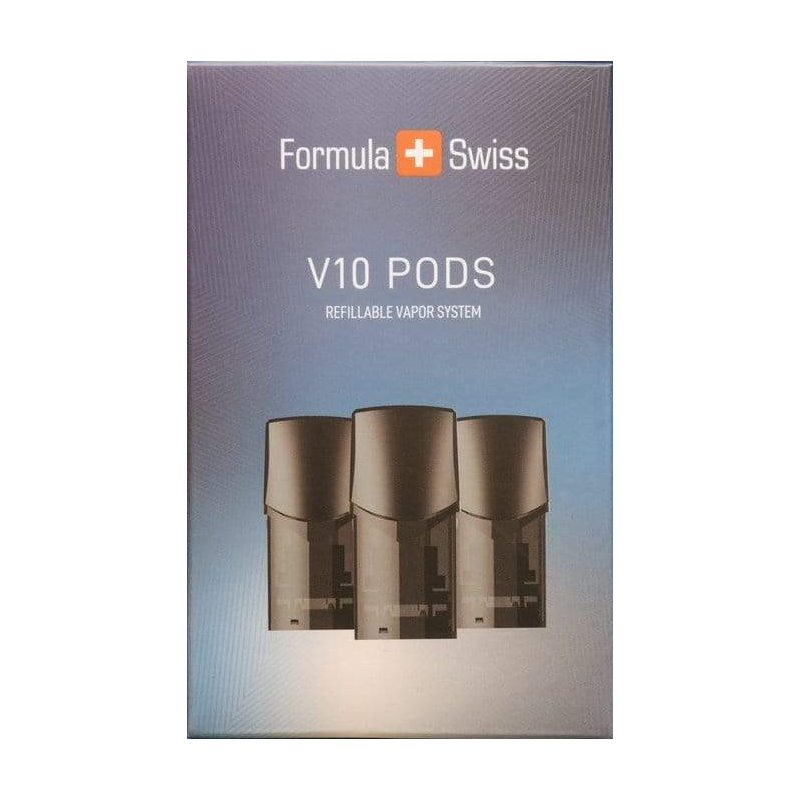 Formula Swiss V10 Ersatz-Pods (3 Stk)