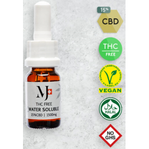 Marry Jane THC-free water-soluble CBD tincture 15% (10ml)